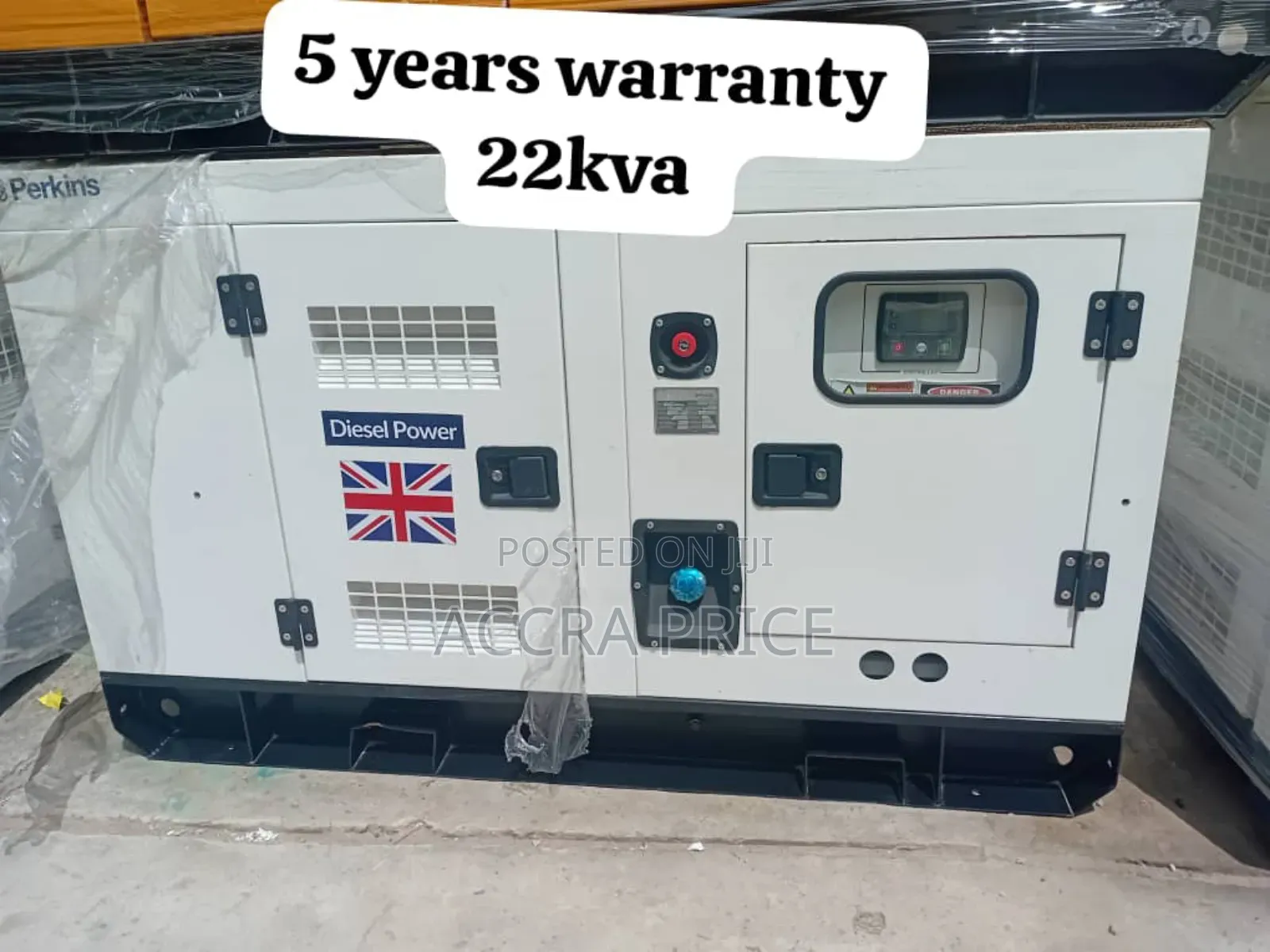 Hassle Free 22kva Perkins Diesel Generator 22kva 18000watts