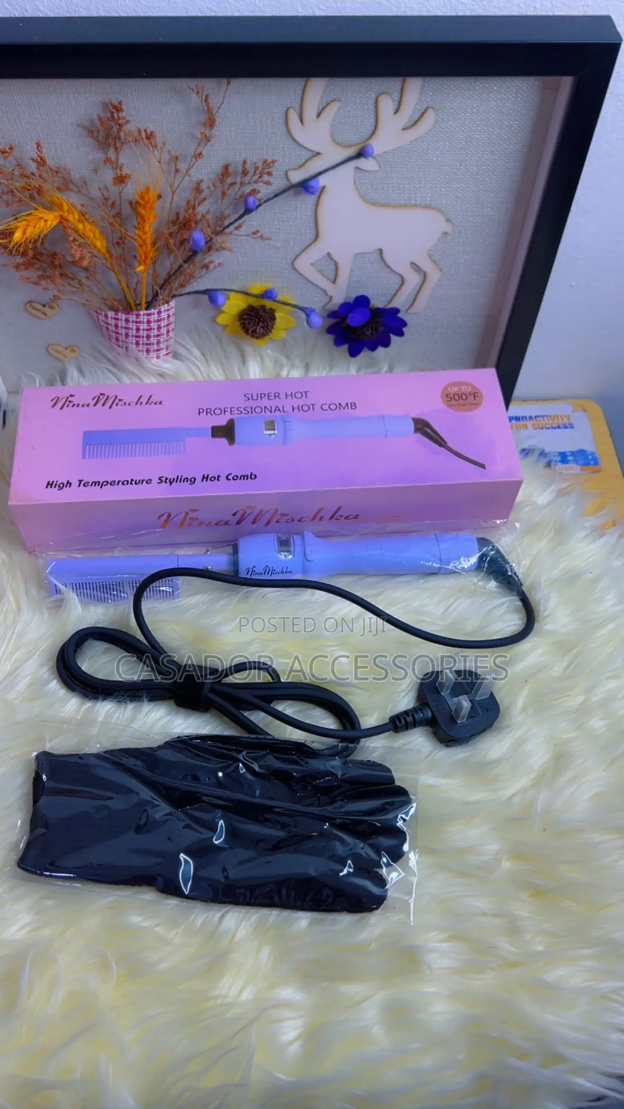 High Temperature Styling Hot Comb