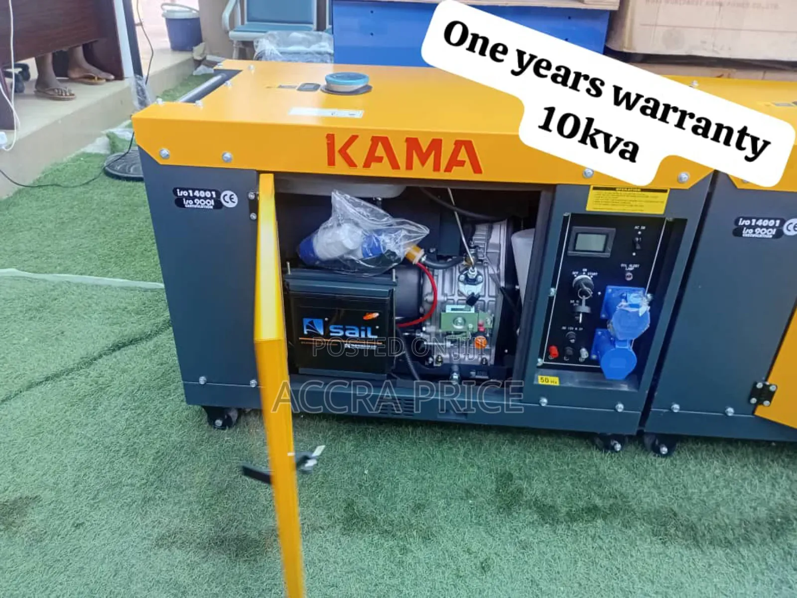 Hassle Free 15kva Kama Diesel Generator 15kva 15000watts