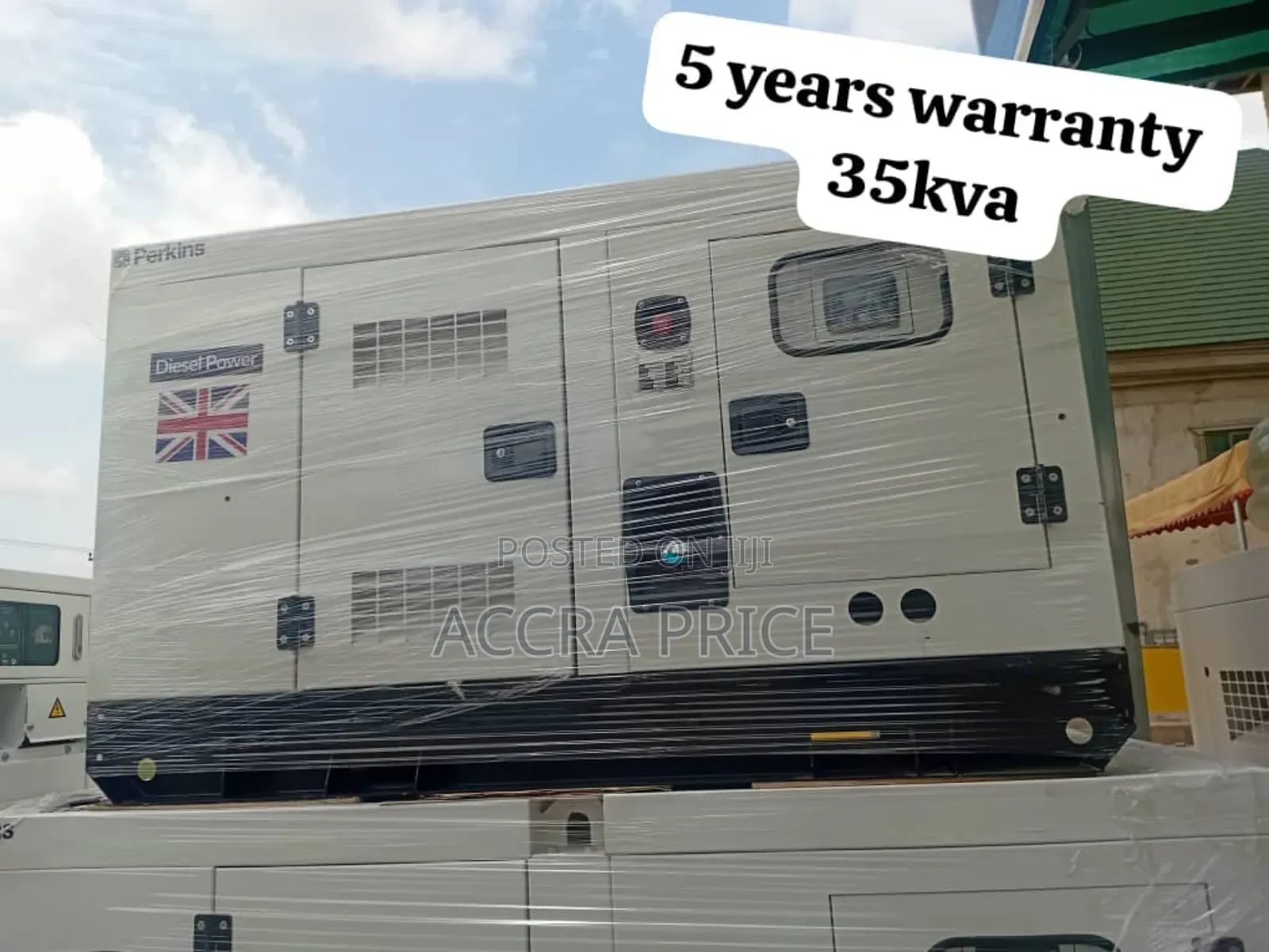 Hassle Free 35kva Perkins Diesel Generator 35kva 30000watts