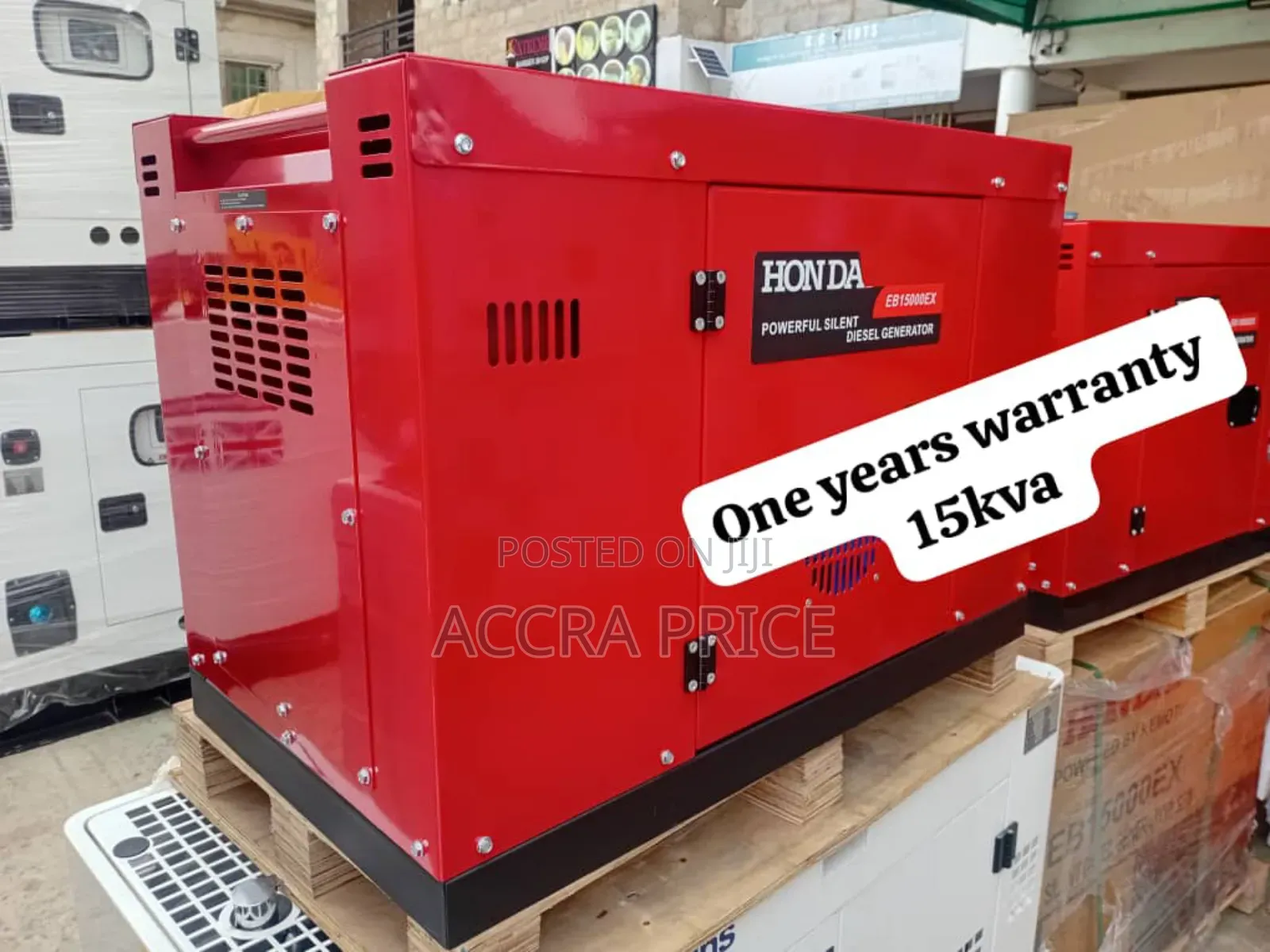 Hassle Free 15kva Honda Diesel Generator 13kw Remote Start