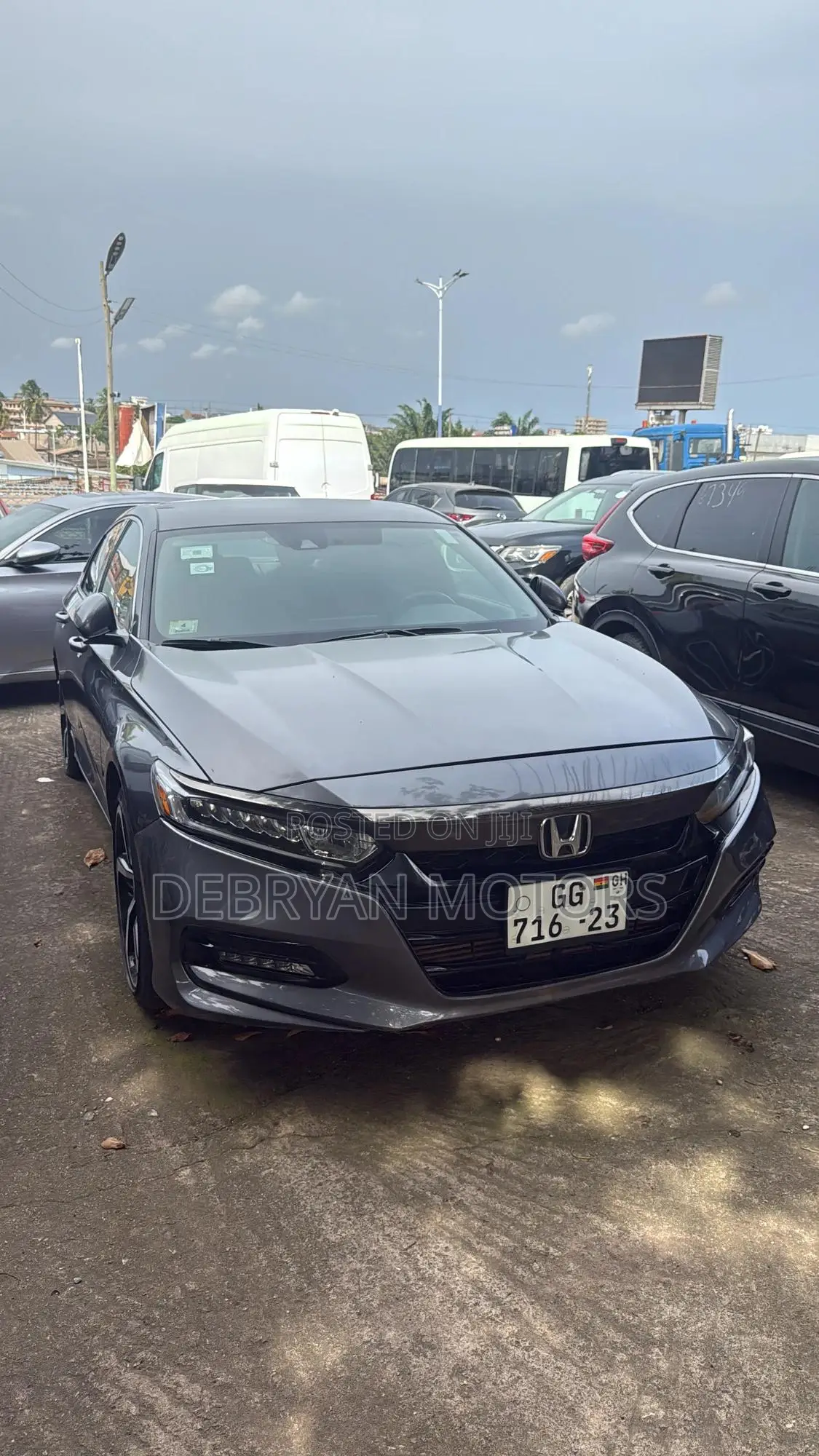 Honda Accord Sport 2018 Gray