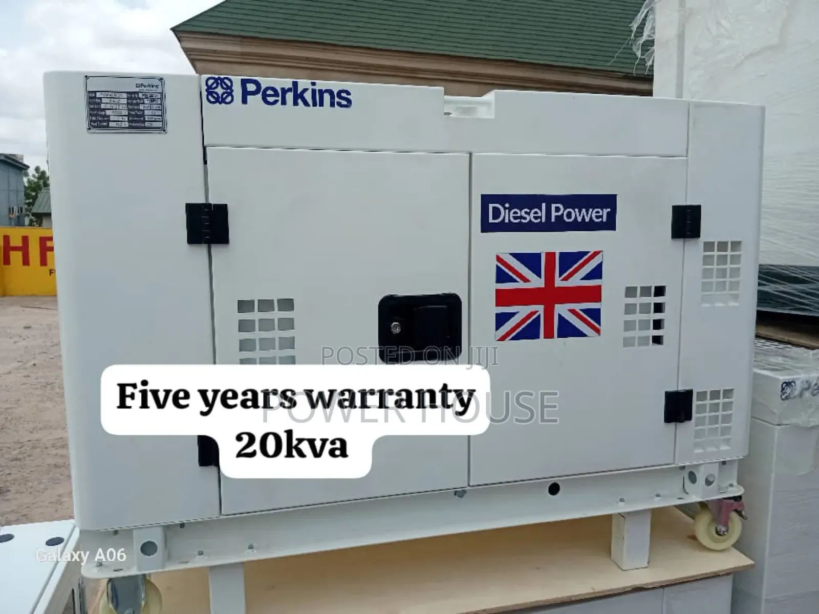 Mobile Power Generation 20kva Perkins Diesel