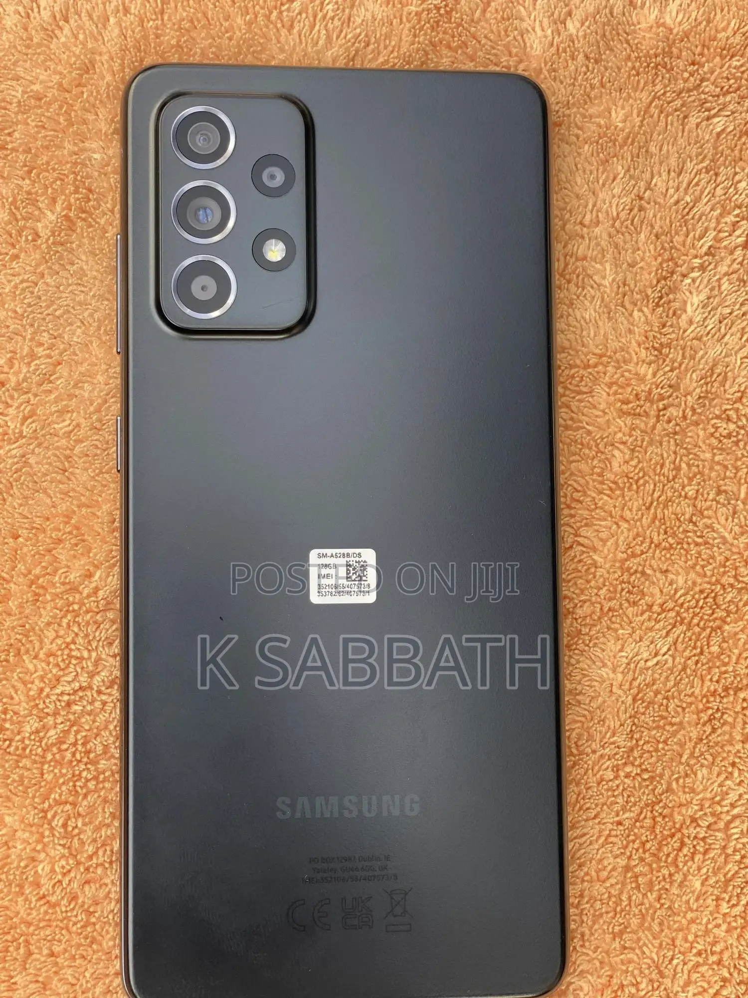 Samsung Galaxy A52s 5G 128 GB Black