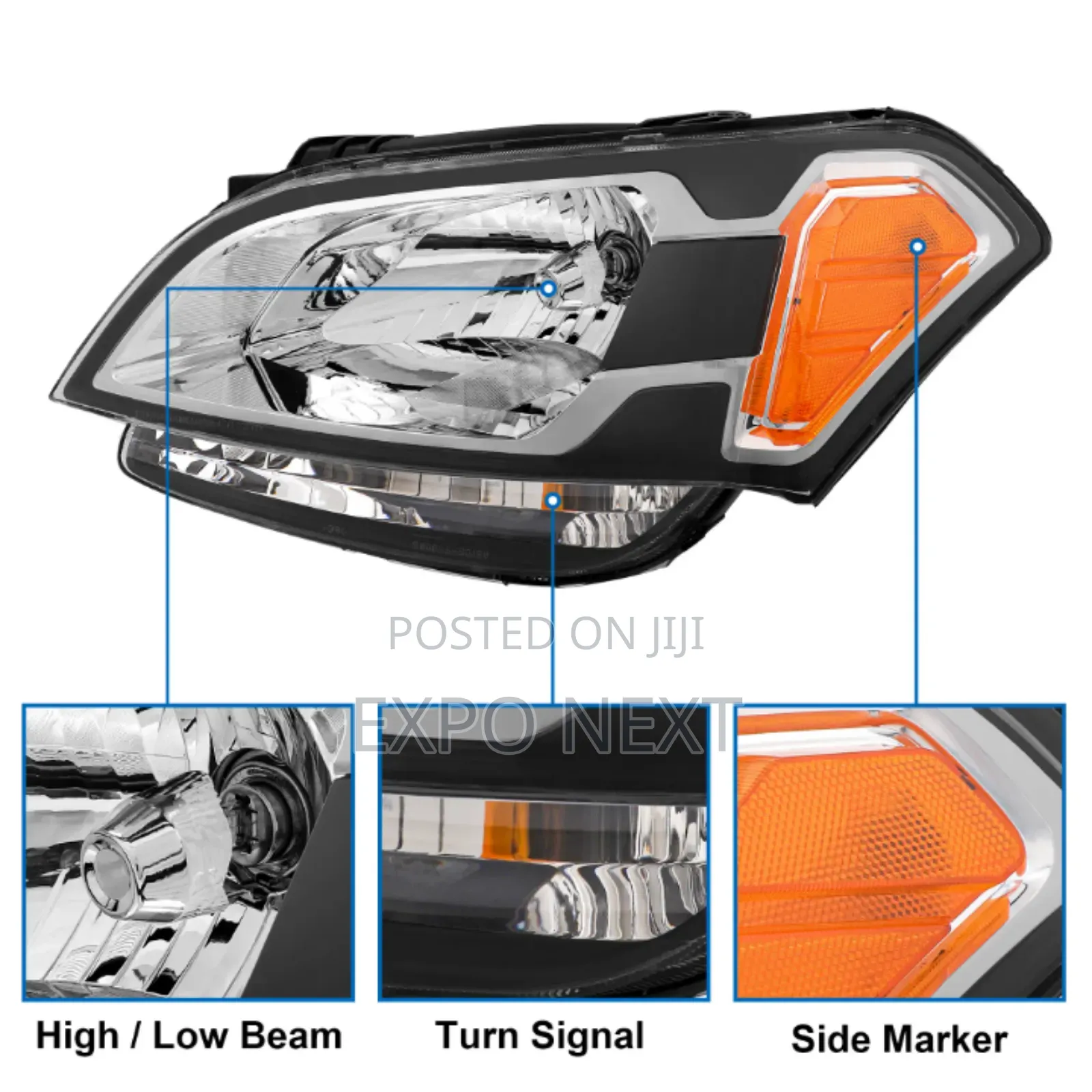 Kia Soul Head Light for 2010-2011