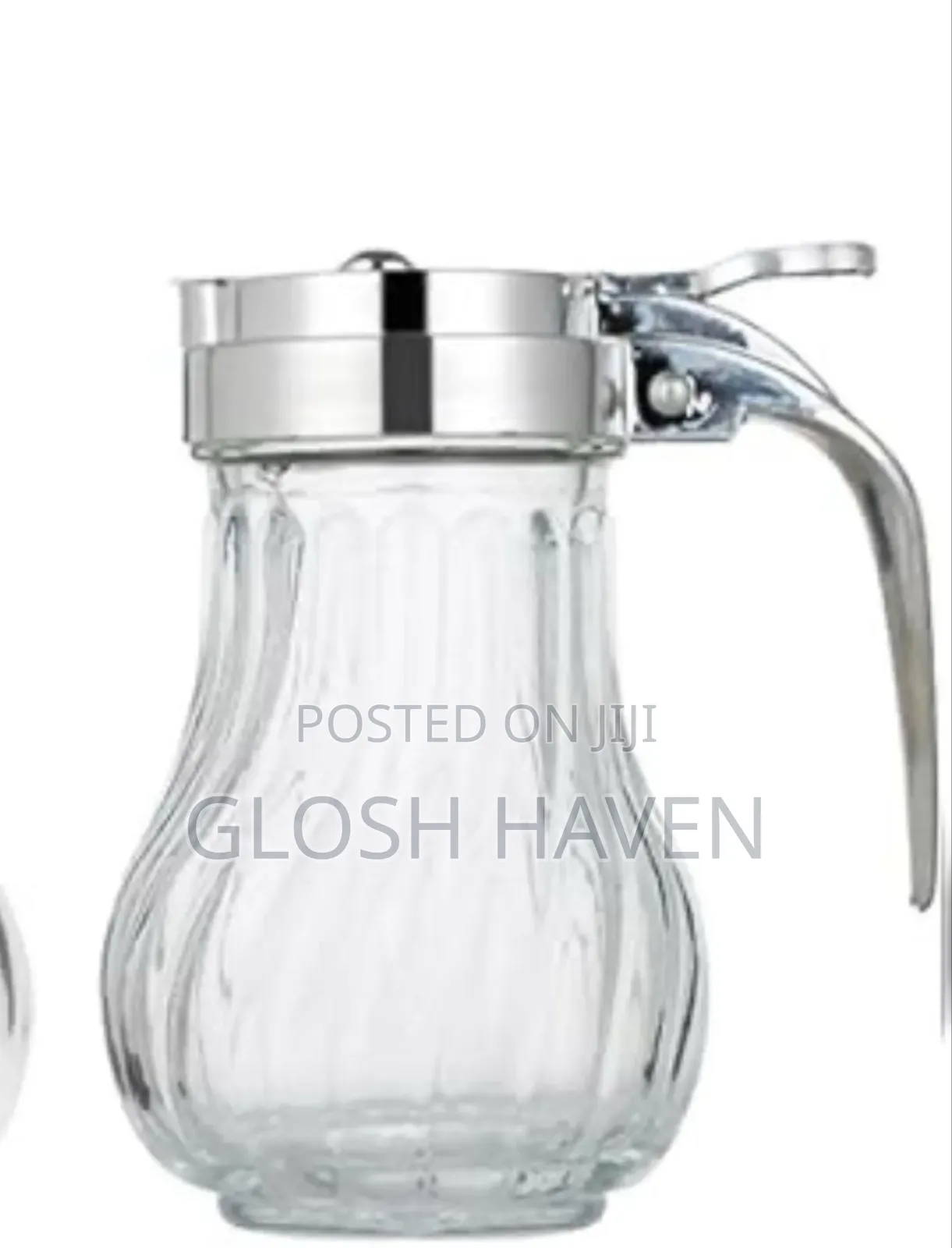 Glass Milk Jar