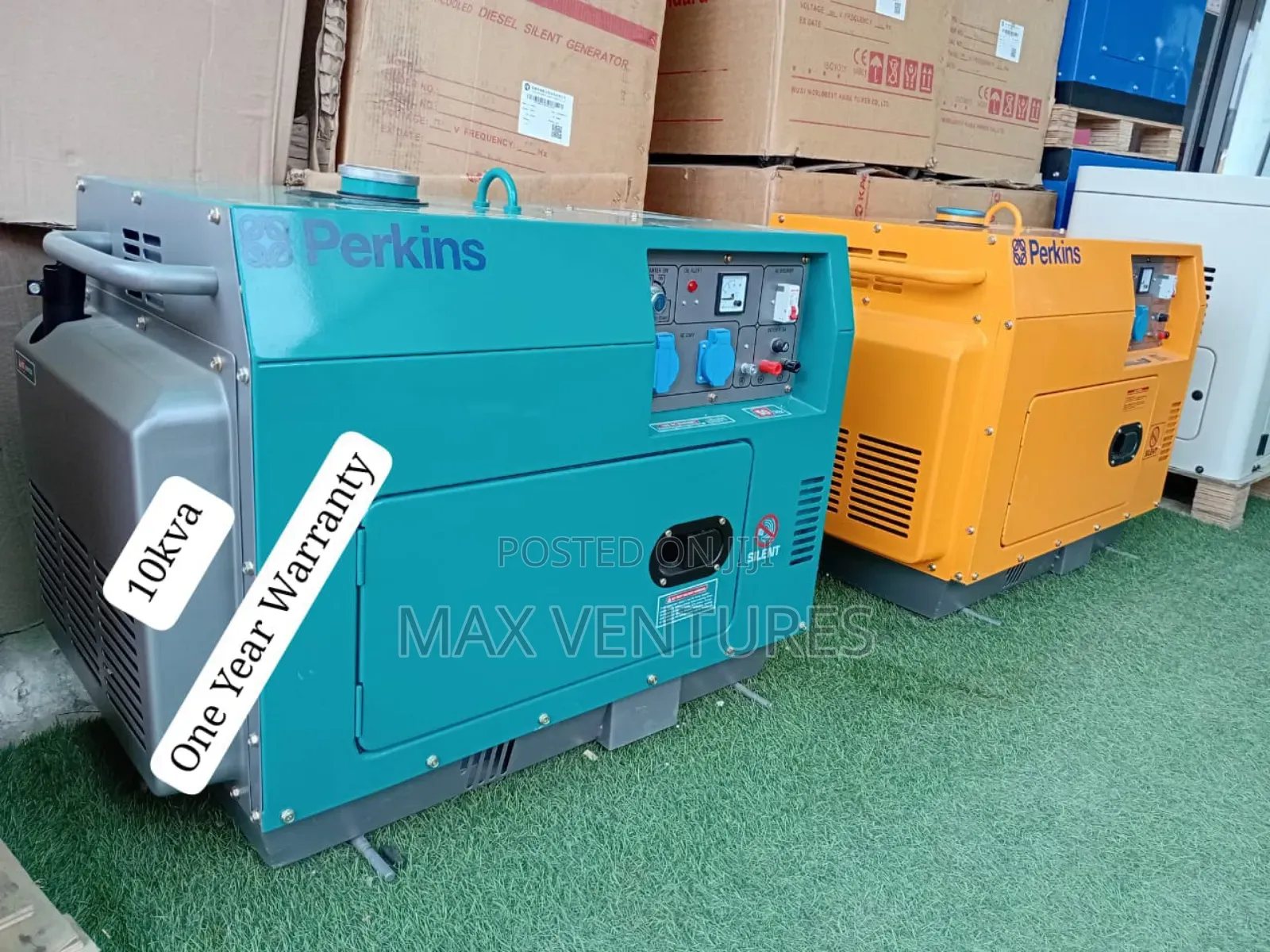 Perkins 10kva Diesel Powered Volt Vanguard Power Supply
