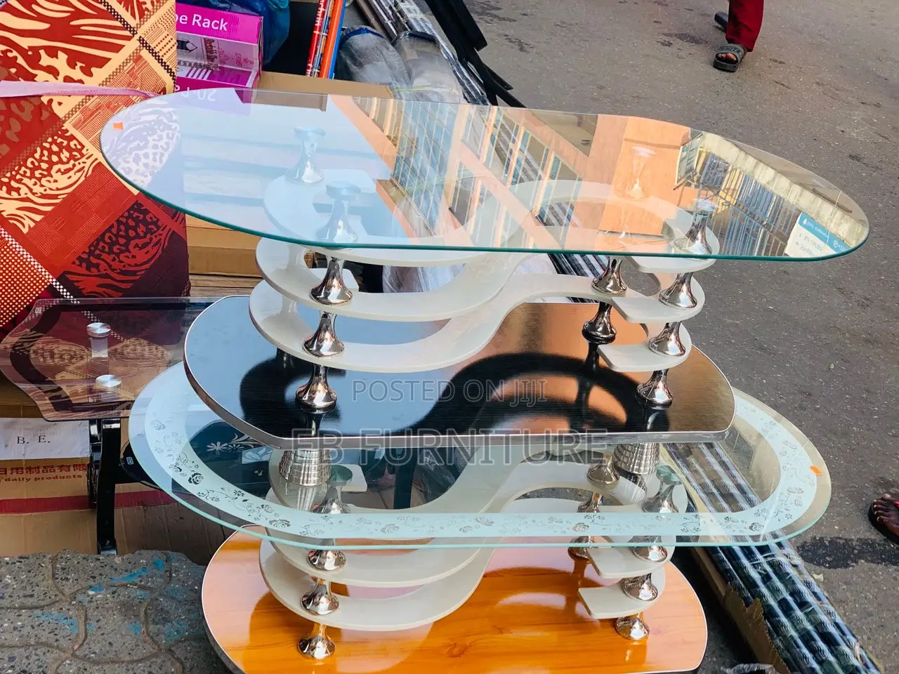 Tempered Glass Center Table