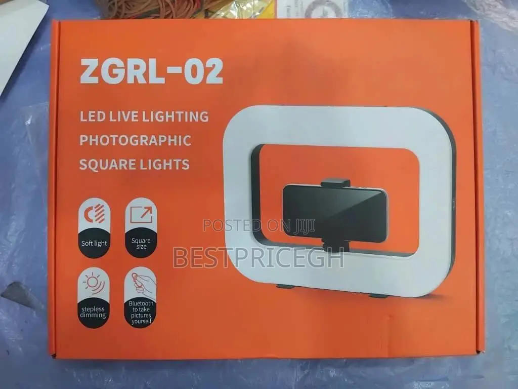 ZGRL-02 Rechargeable Handheld Square Led Video Light