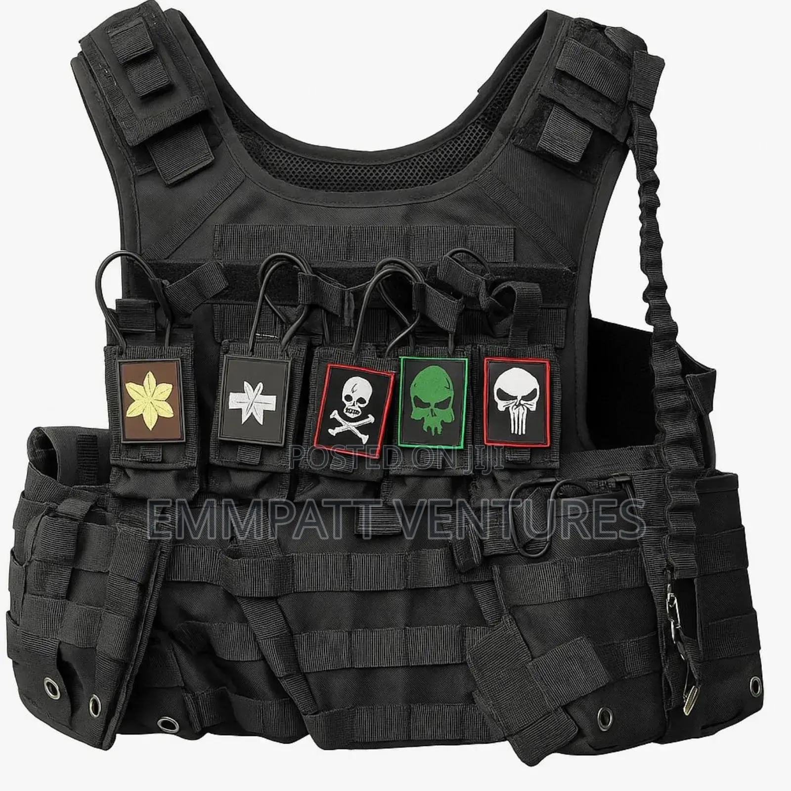 Security Vest Proof Black