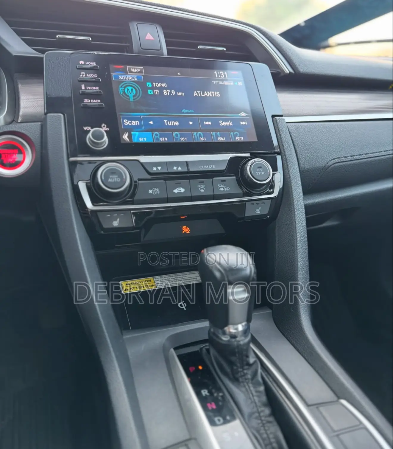 Honda Civic Touring Sedan 2020 Black