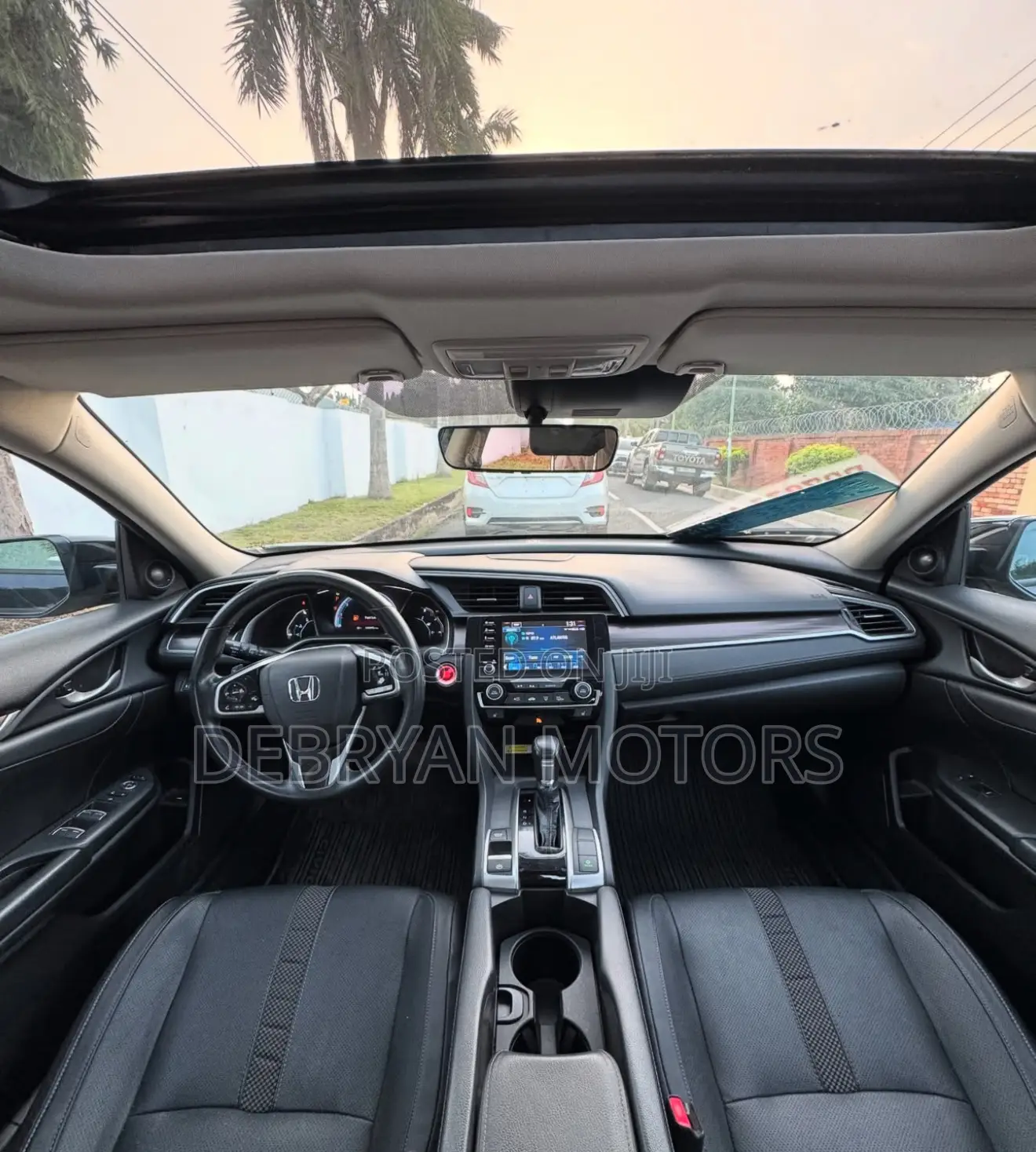Honda Civic Touring Sedan 2020 Black