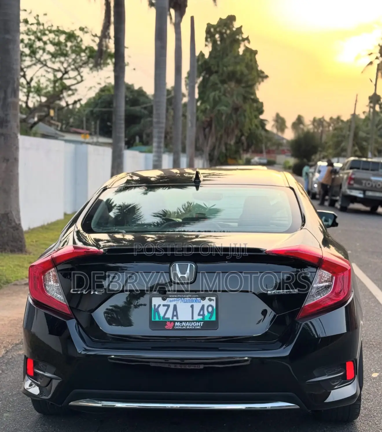 Honda Civic Touring Sedan 2020 Black
