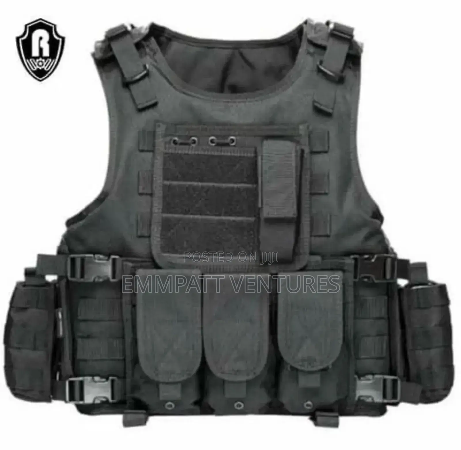 Security Vest Proof Black