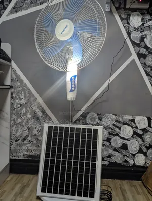Rechargeable Solar Fan Ramkko Germani