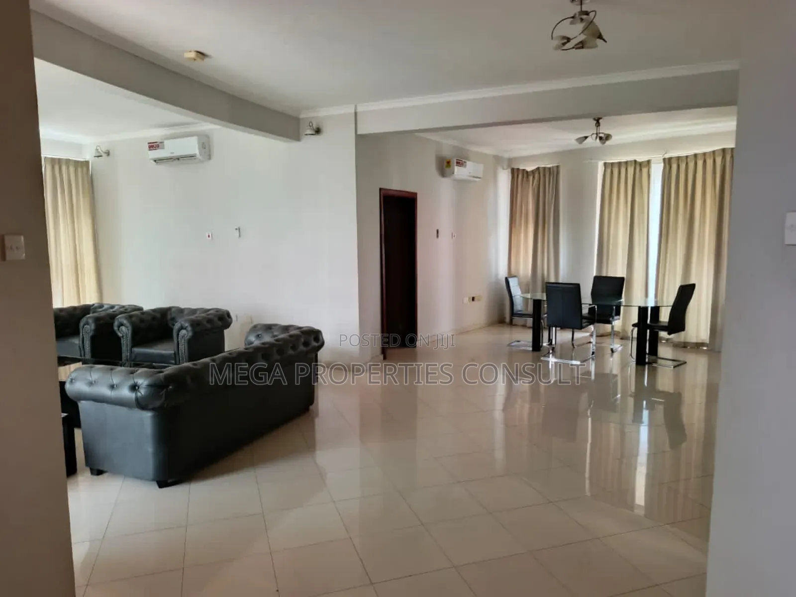 Furnished 3bdrm Apartment in Osu for rent