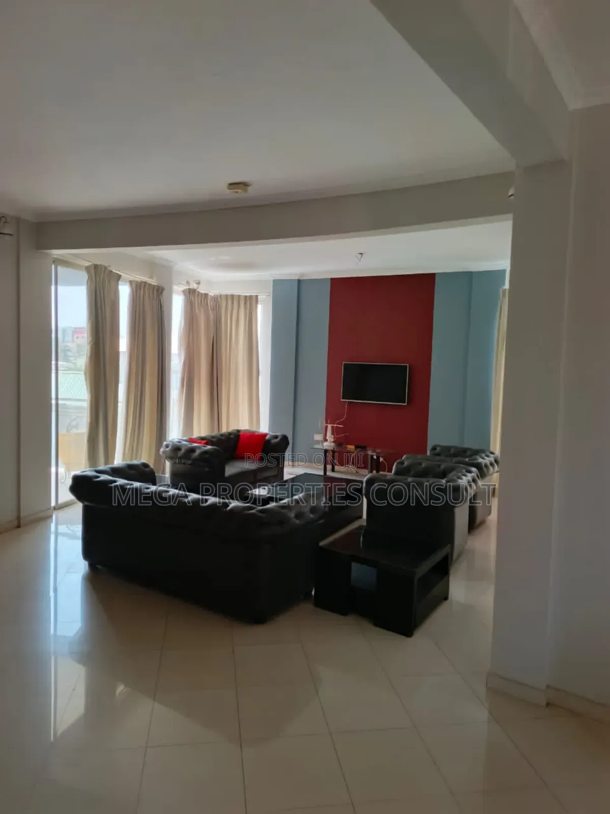 Furnished 3bdrm Apartment in Osu for rent