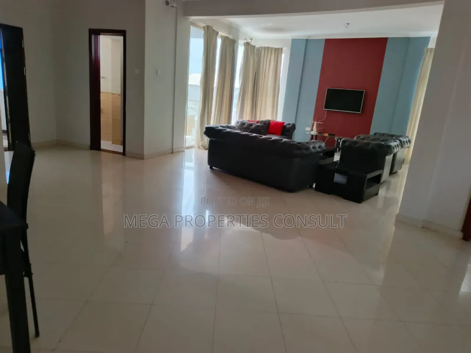 Furnished 3bdrm Apartment in Osu for rent