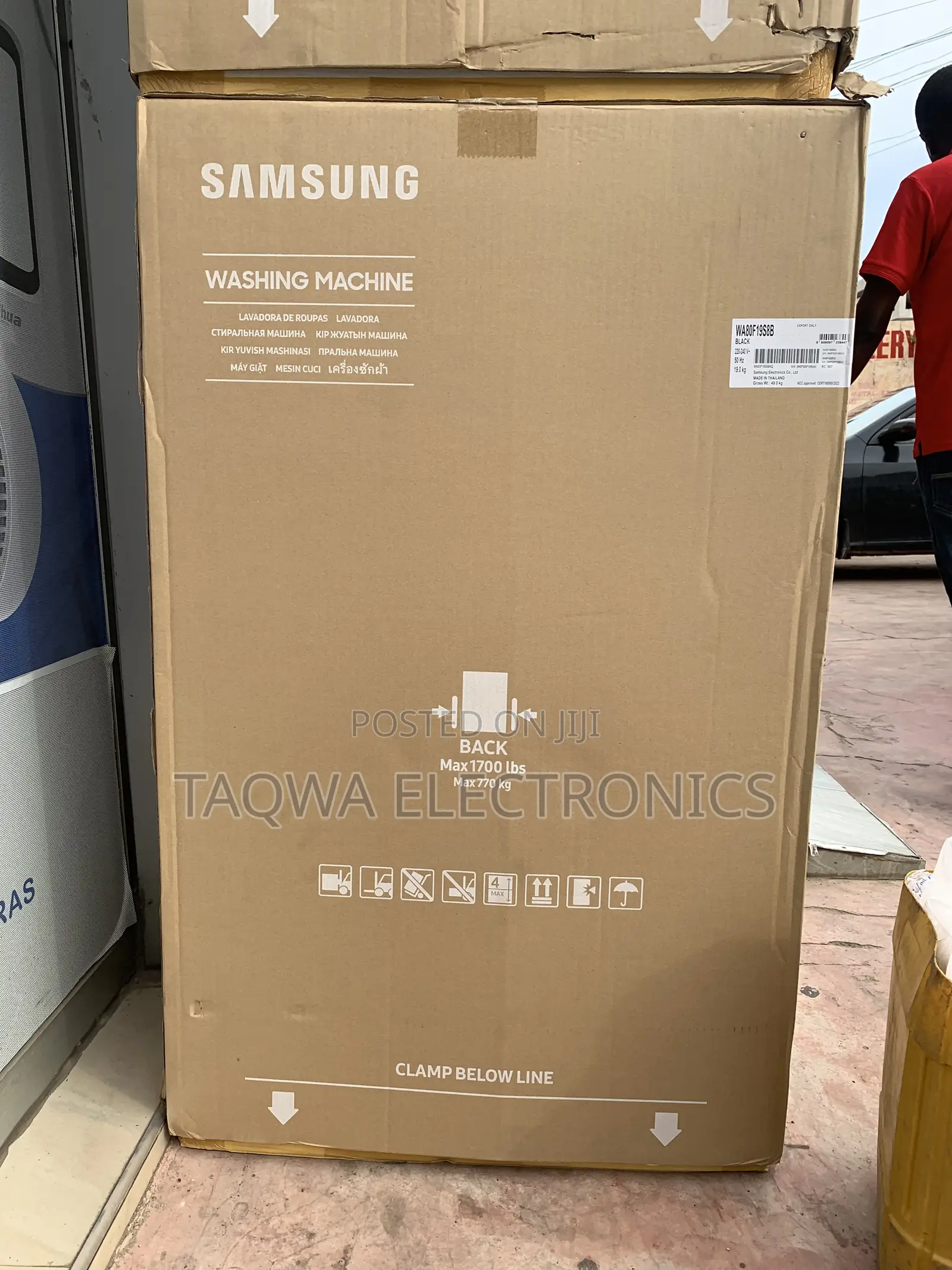 Samsung 19kg Top Load Washing Machine