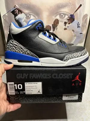 Air Jordan 3 Retro Sport Blue