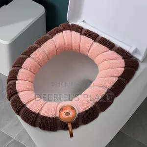 Two Colours Toilet Seat Cover