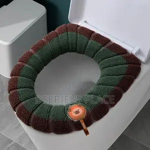 Two Colours Toilet Seat Cover