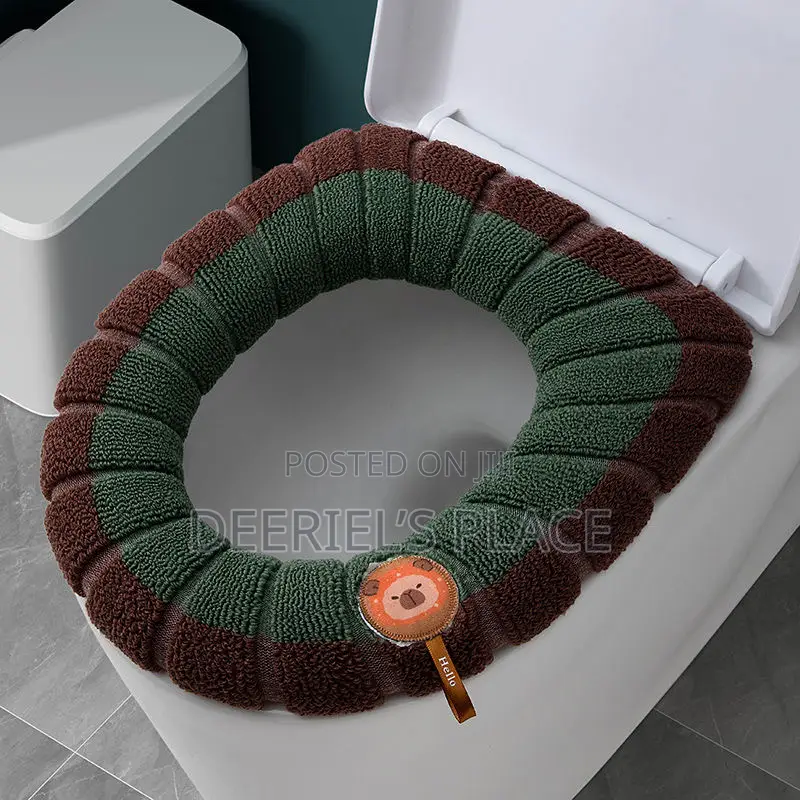 Two Colours Toilet Seat Cover