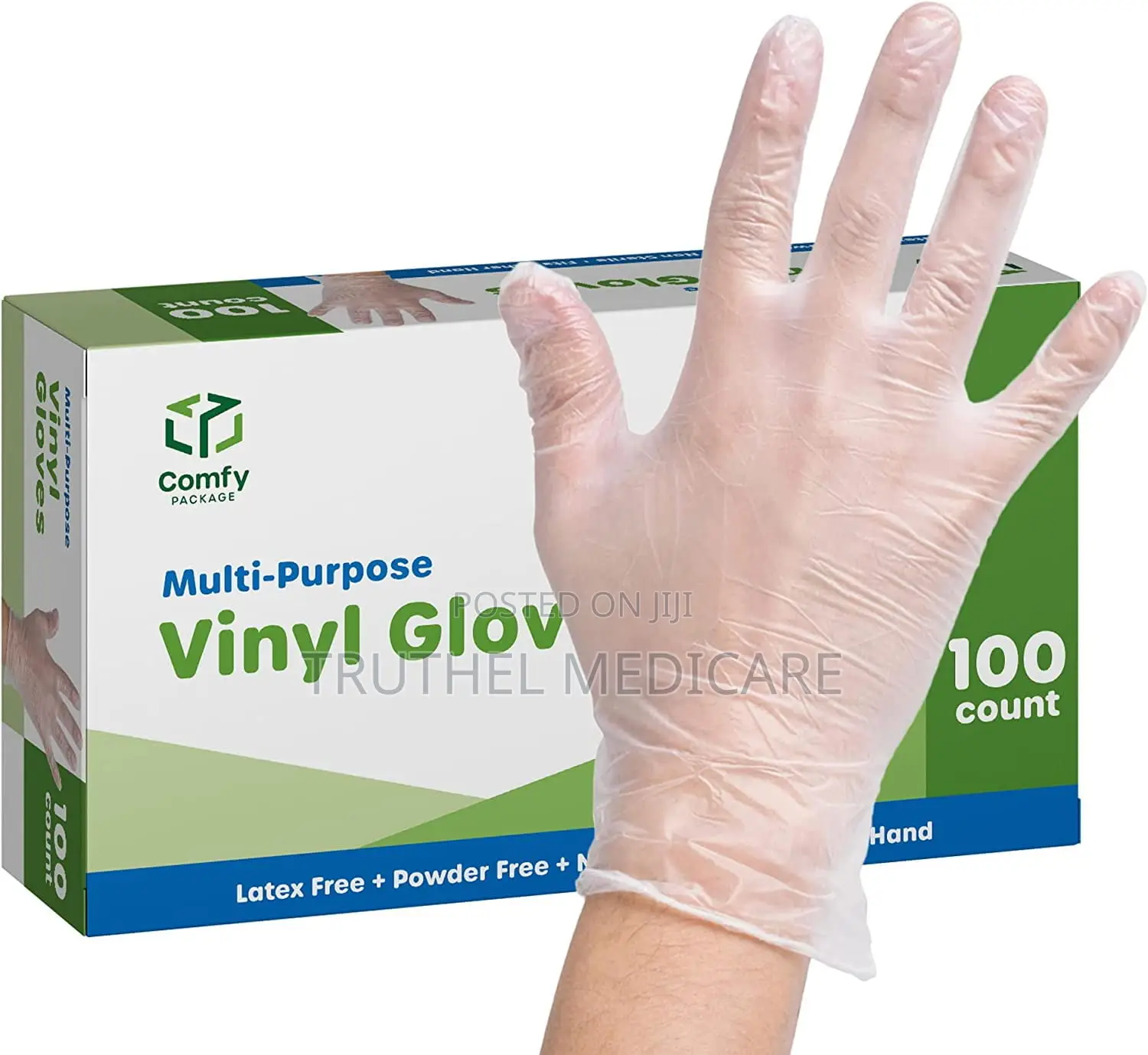 Disposable Vinyl Gloves - Powder Free