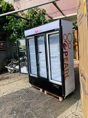 Freestanding Display Fridge 780l Pearl White