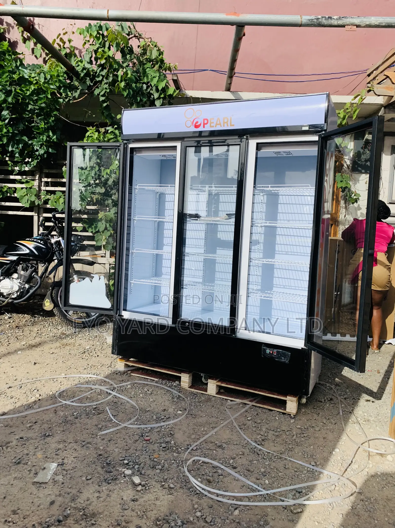 Call and Place Your Order for 780l Pearl Display Fridge
