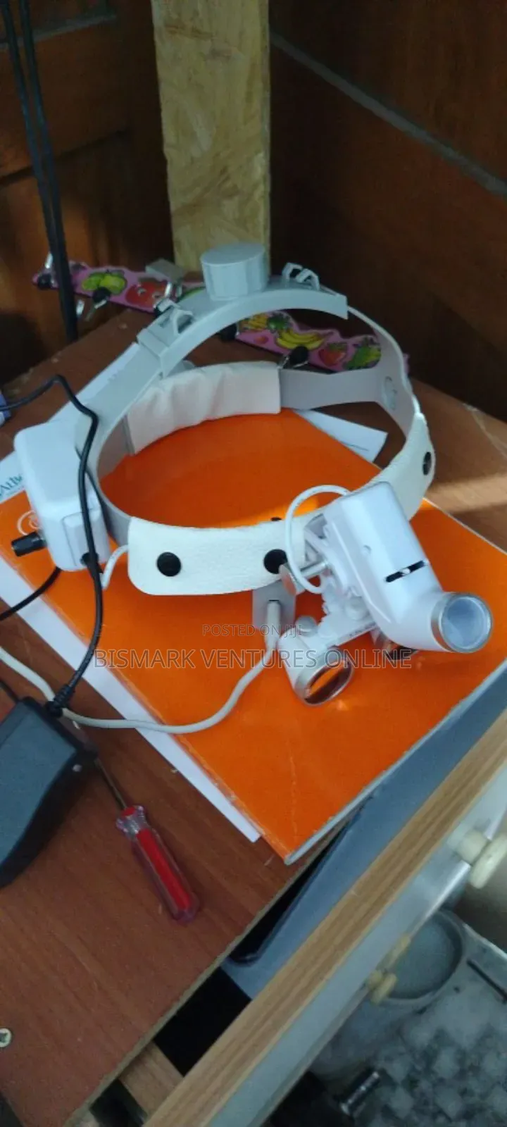 Dental 3.5x-420 Loupes Binocular Headband Medical Magnifier.