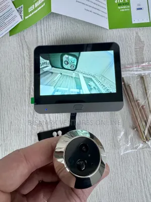 Smart Tuya 3mp Peephole Door Camera Digital Door Viewer