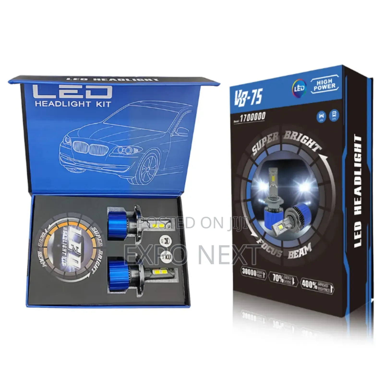 Led Headlight Series Led Bulb, Pair Universial
