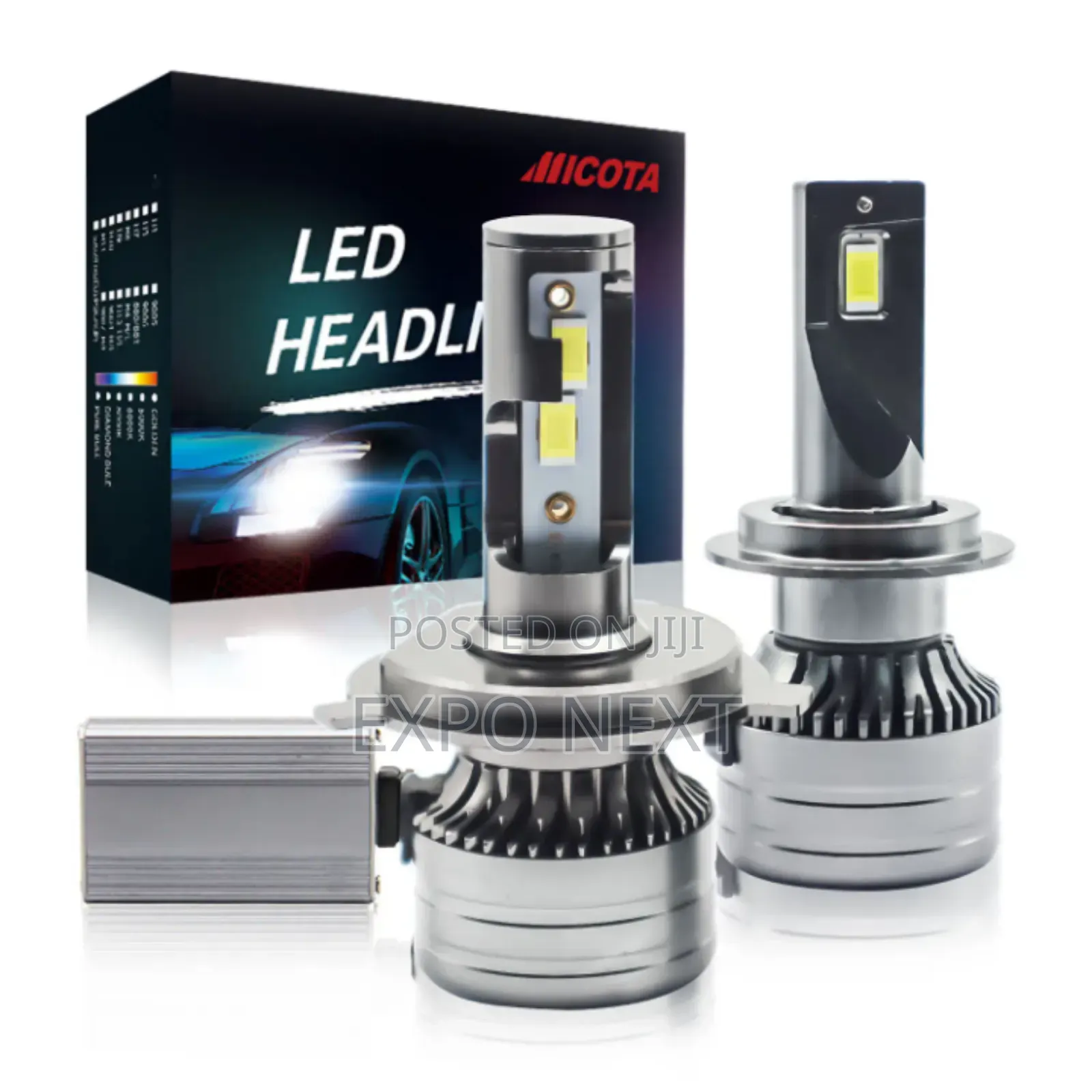 Led Headlight Series Led Bulb, Pair Universial