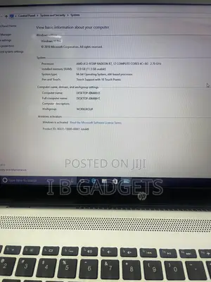 Laptop HP Pavilion 15 12GB AMD A10 HDD+SSD 750GB