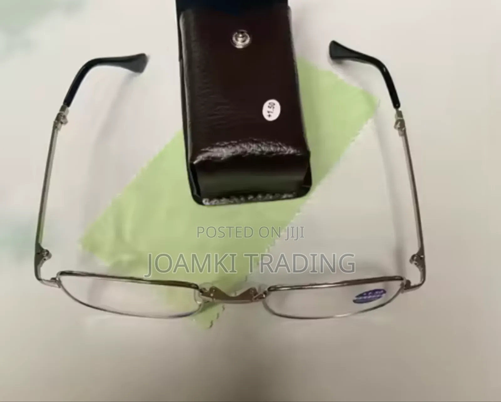 Presbyopia Anti Blue Light Reading, Metal Foldable Glasses.