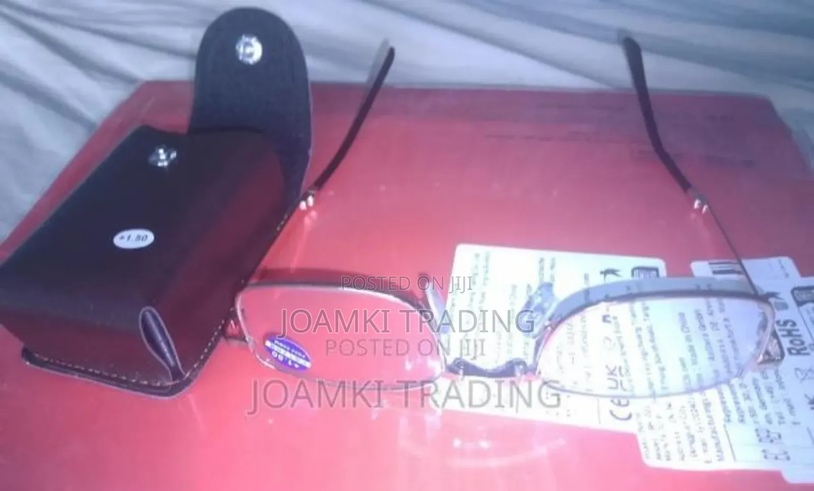Presbyopia Anti Blue Light Reading, Metal Foldable Glasses.