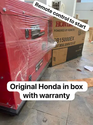 Remote Transmission Honda Silent Diesel Generator 15kva