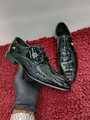 Classy Mercedes Black Men's Formal Footwear