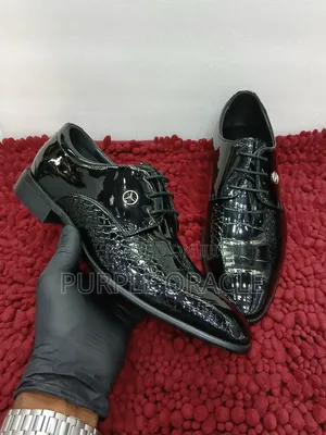 Classy Mercedes Black Men's Formal Footwear