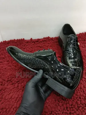 Classy Mercedes Black Men's Formal Footwear