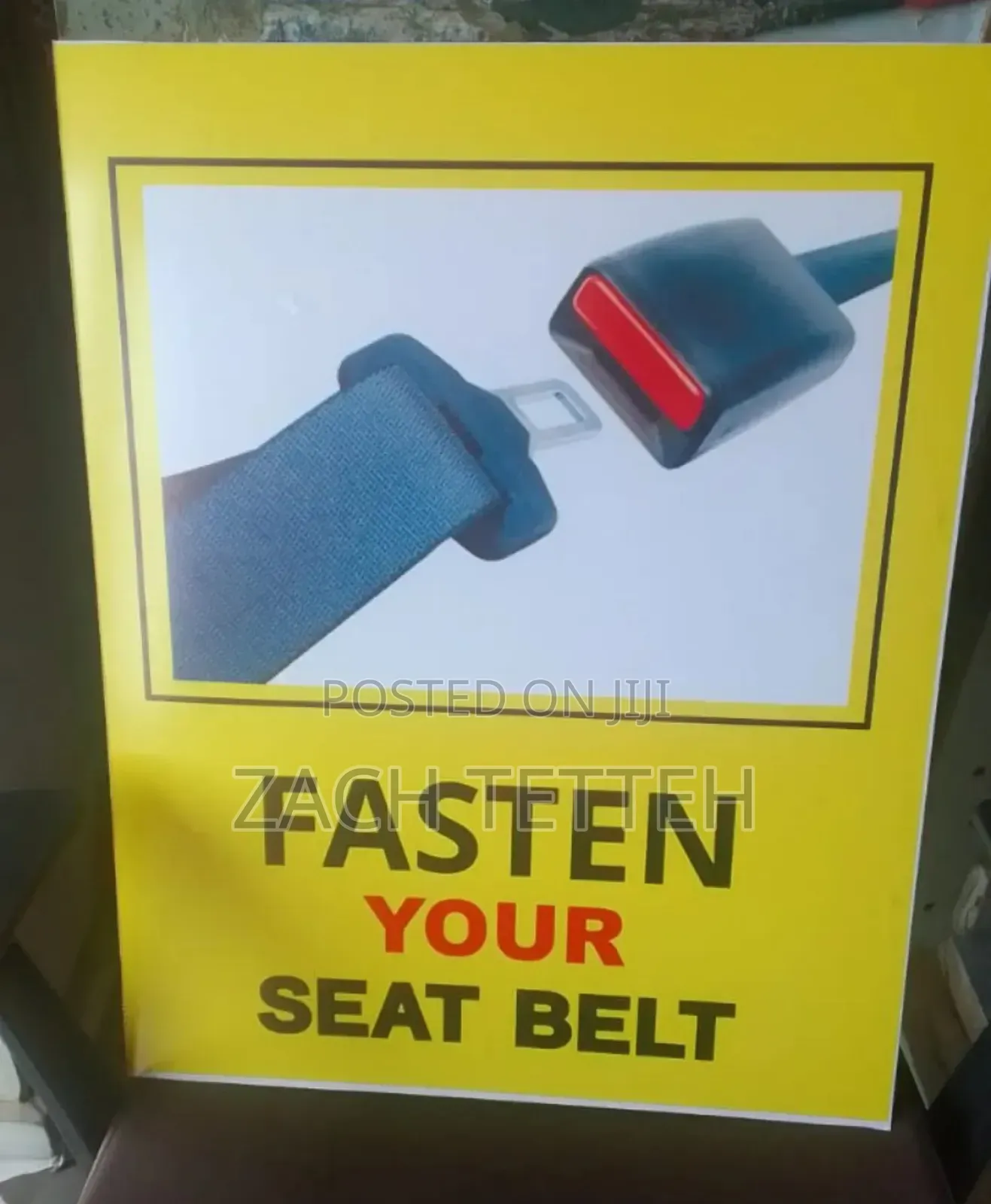 Seatbelt Sign