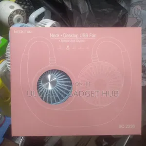 Hands Free Neckband Fan
