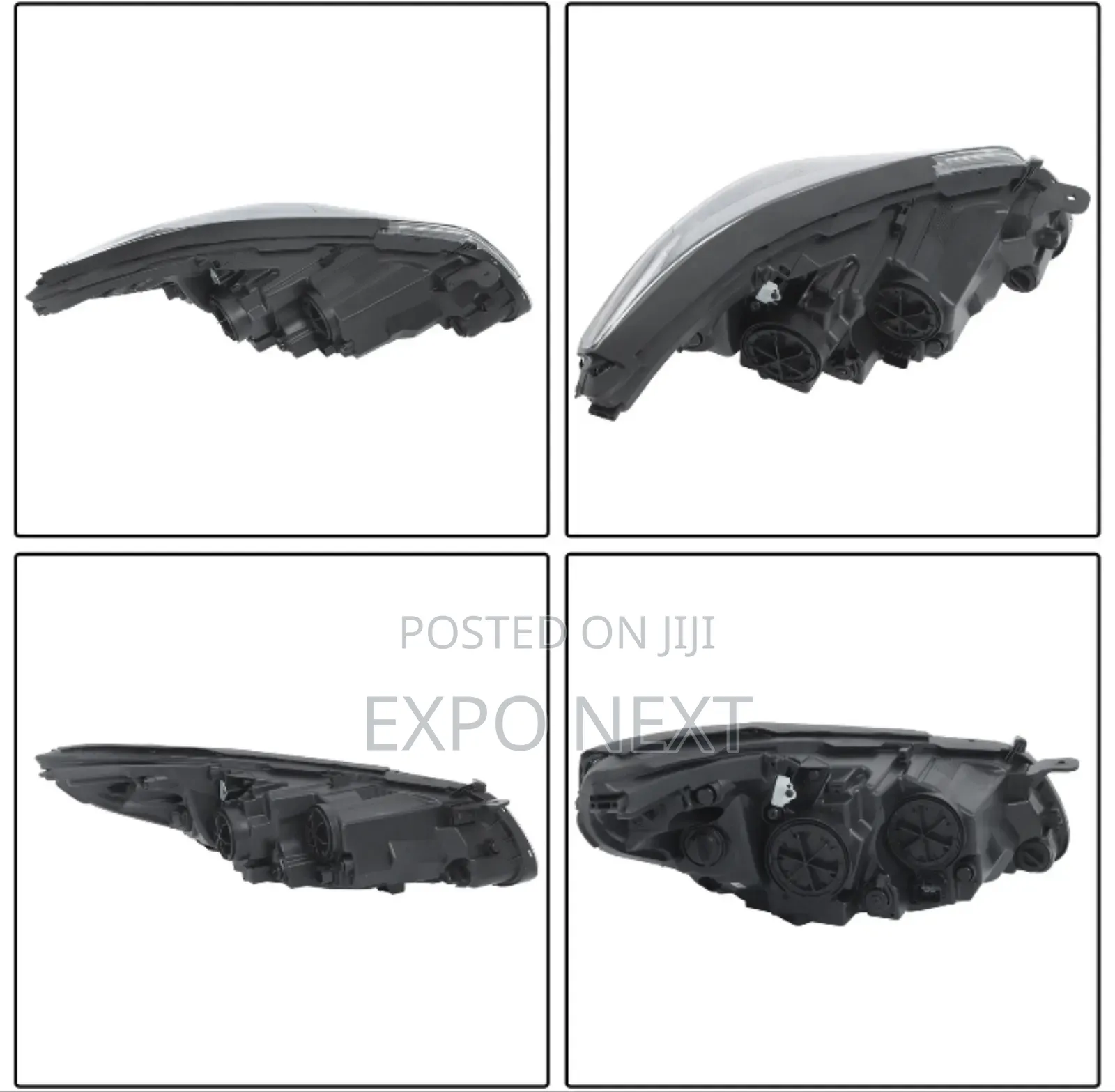 Pair Headlights Assembly For 2015-2017 Hyundai Sonata