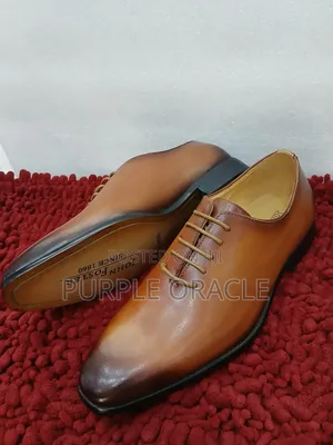 Magnanni Brown Leather Derby Shoes