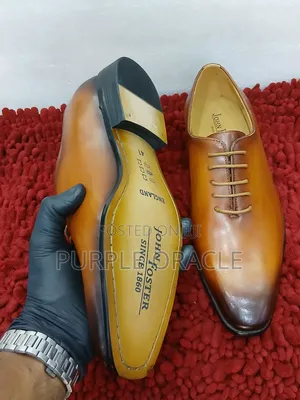 Magnanni Brown Leather Derby Shoes