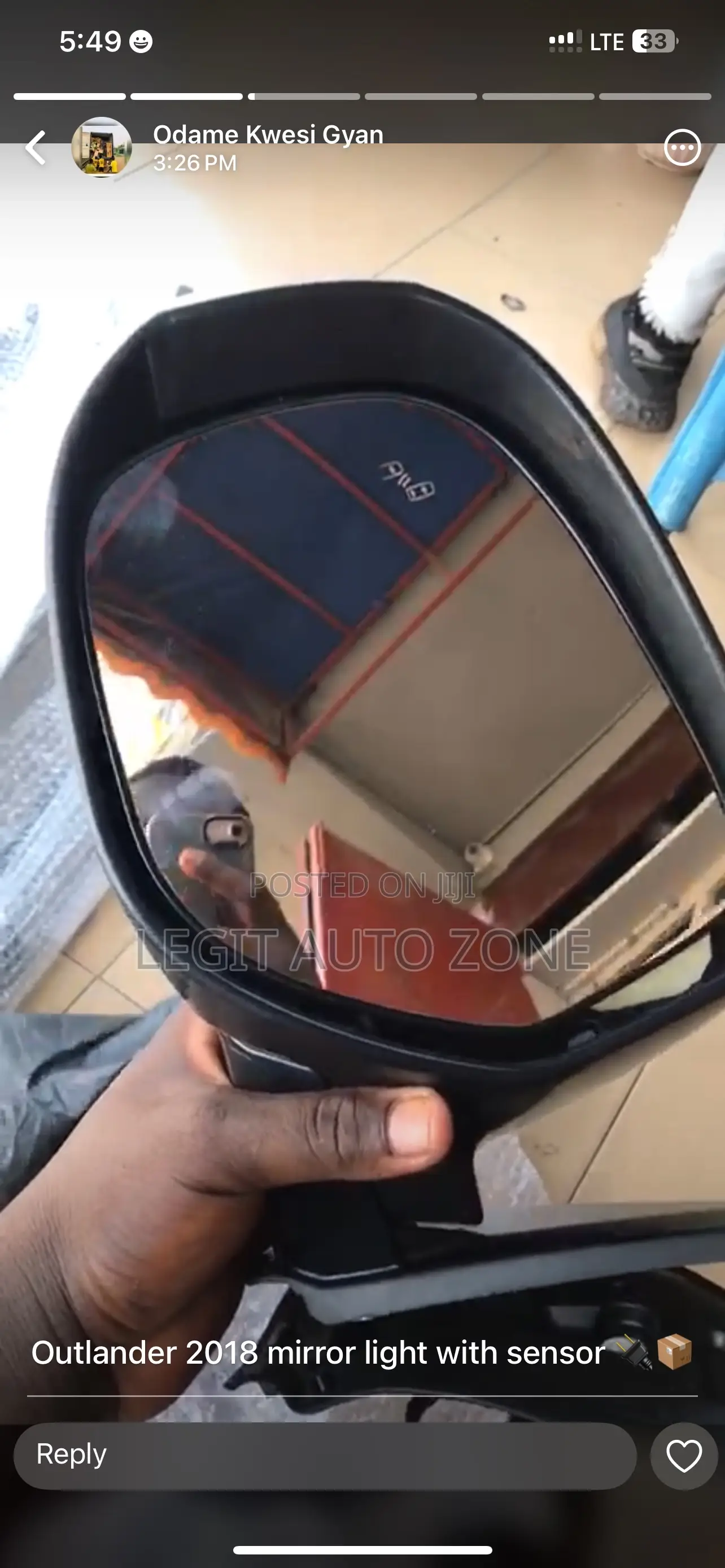 Mitsubishi Outlander 2017,2018,2019,2020 Side Mirror Glass