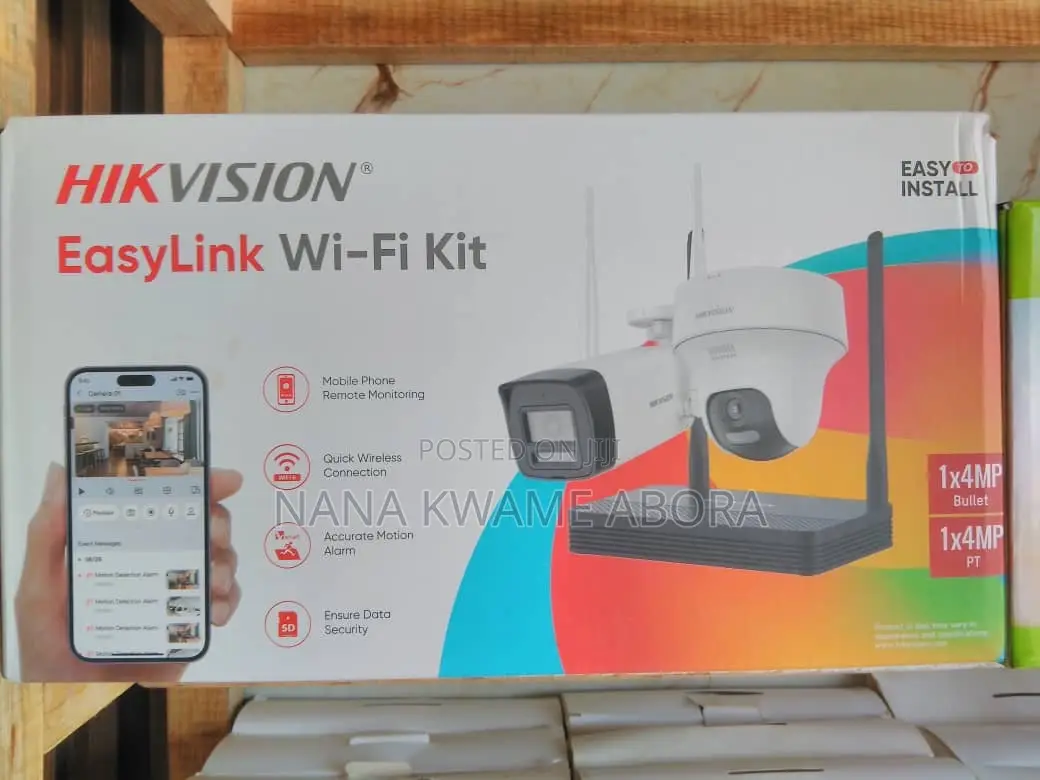 4mp Colorvu Ip Camera Wireless Kit