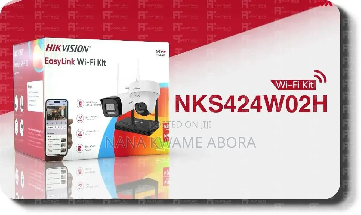 4mp Colorvu Ip Camera Wireless Kit