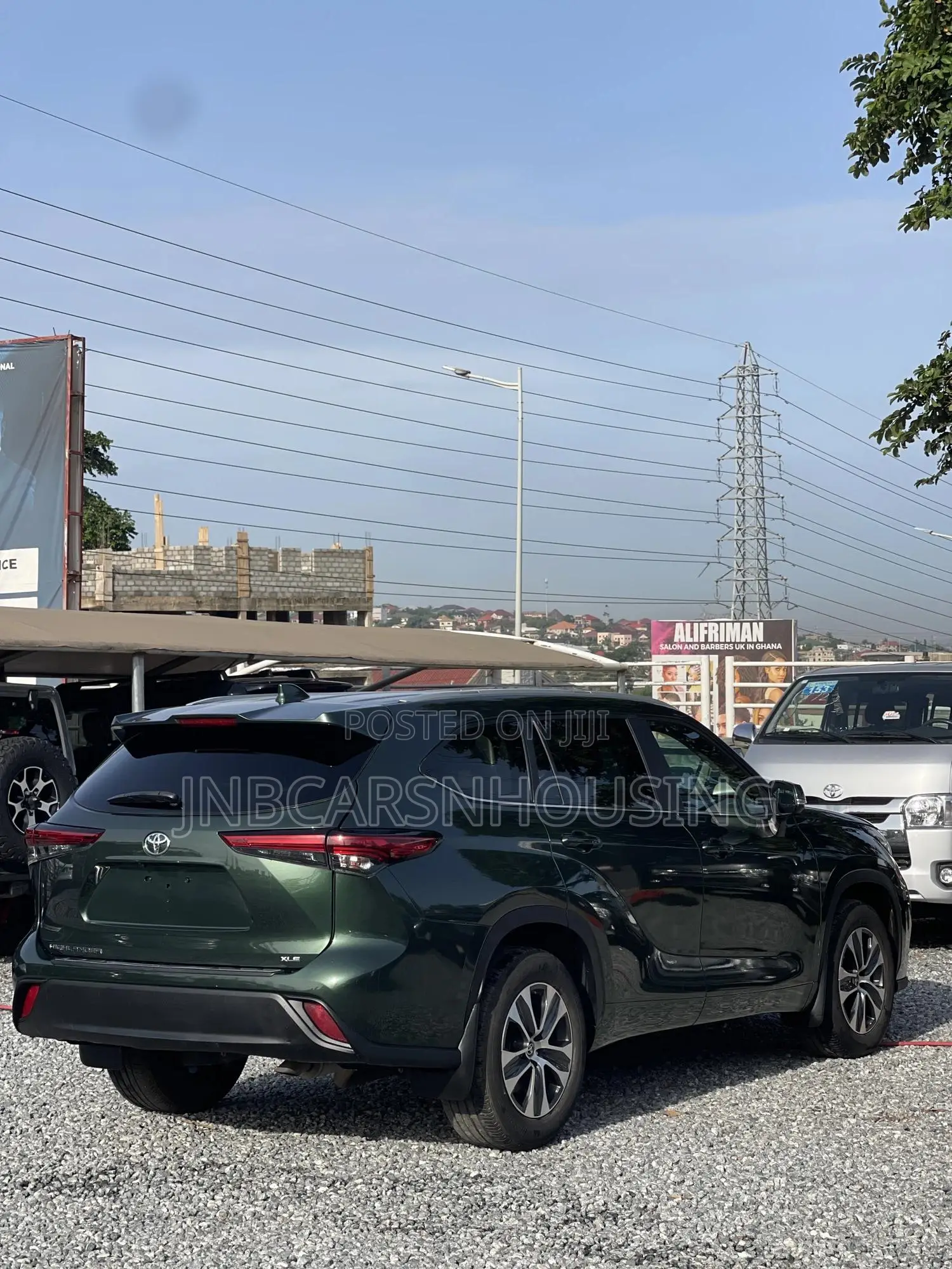 Toyota Highlander XLE AWD 2023 Green